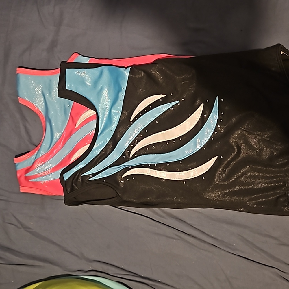 Girls leotard 2pk size 10